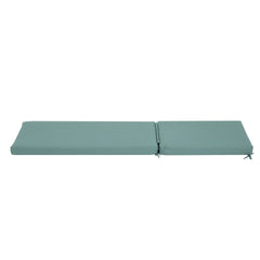 Noah Outdoor Chaise Lounge Cushion, Teal