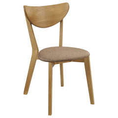 Carson Light Walnut Wood Dining Side Chair (Set of 2)