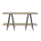 Console Table in Rustic Gray