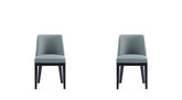 Dining Chair - Set of 2 in Pewter