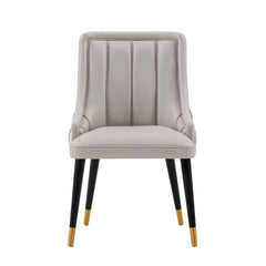 Dining Chair in Light Gray
