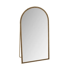 Iron Arch Retro Full Length Mirror With Supporting Feet, For Living Room, Bedroom (Gold)