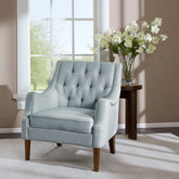 Button Tufted Accent Chair