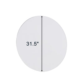 80cm bathroom mirror, round mirror, wall mount