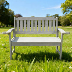 Minimalist Light Gray bench Environmentally friendly and recyclable, suitable for both indoor and outdoor use. Just wipe it clean when it gets dirty