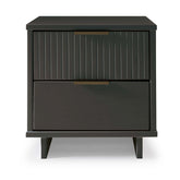 Nightstand in Charcoal Gray