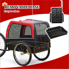 Pet Cart Bicycle Carrier,Dog Bike Trailer,Animal Bike Trailer