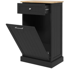 Storage Cabinet,Home Hidden Bin Cabinet(Trash can not included)