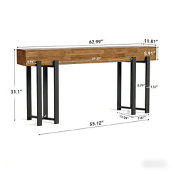 Foyer Table,Rustic Console Table,Hallway Table,Sofa Table,Display Shelf