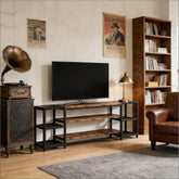 Media Entertainment Center,Industrial TV Stand,Storage Display