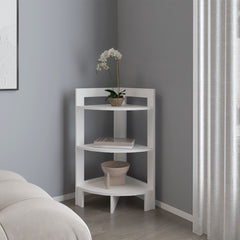 Corner Table Sharon, Living Room, White