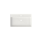 Stone Resin Solid Surface Bathroom Vanity Basin Sink