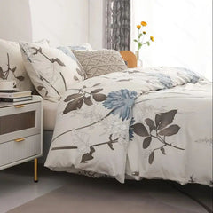 Haoyijia Big Flower Duvet Cover Queen