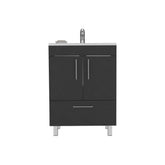 Single Bathroom Vanity Mayorca, Bathroom, Black