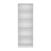 Bookcase 4-Shelves Benzoni, Office, White