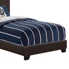 Brown Twin Panel Bed