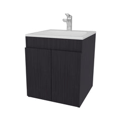Wengue Bathroom Vanity with two Doors