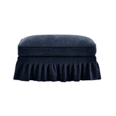 Ottoman Chenille -Blue