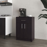 Cope kitchen Pantry in melamine with 2 doors and 1 drawer, Wengue