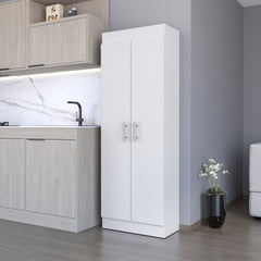 Dawson Pantry Cabinet with Sleek 5-Shelf Storage