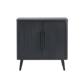 Accent Cabinet in Charcoal Gray