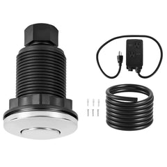 Garbage Disposal Air Switch Kit Dual Outlet Sink Top Air Switch 2.5-inch