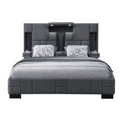 YARIS DARK GREY KING BED