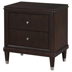 Niguel Brown 2-drawer Nightstand