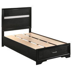 Annie Black 4-piece Twin Bedroom Set