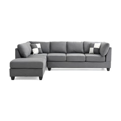 Malone G633B-SC Sectional ( 3 Boxes) , GRAY