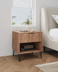 Nightstand in Golden Brown