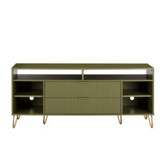 TV Stand in Olive Green