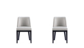 Dining Chair - Set of 2 in Light Gray