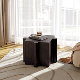 Puzzle Art Side Table, Modular Convex Edge MGO Table - Buy Singles or Combine for Custom Layouts, Indoor & Outdoor,Antique Copper Color
