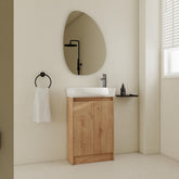 23" Freestanding Bathroom Vanity with Sink, Soft Close Doors