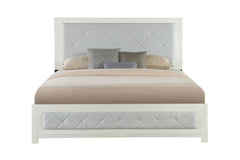 Jehoram Beige Linen & Beige Queen Bed