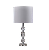 23.5" In Cale Cut-Crystal Modern Table Lamp