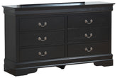 Elegant Black Traditional Dresser