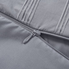 2-Piece Twin/Twin XL Woven Striped Duvet Set
