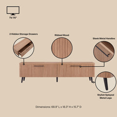 TV Stand in Maple