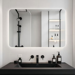 Rectangular Backlit Mirror Bathroom 24"x36"