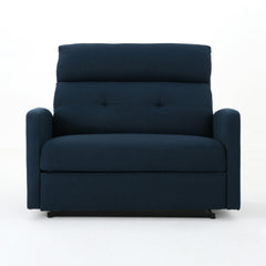Reclining Loveseat, Leather Double Recliner Sofa, Wall Hugger Loveseat Recliner for Living Room, RV, Home