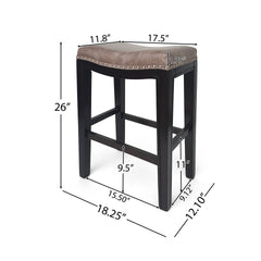 TIFFIN STUDDED COUNTER STOOL MP2 (set of 2)