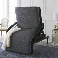 Twin Adjustable Sit to Stand Bed W/ Remote with Convenient Lift Twin