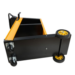 Multi-function welder trolley, MIG TIG ARC plasma cutter storage tank with 2 safety chains, portable 4-drawer chest, weight 280 LBS