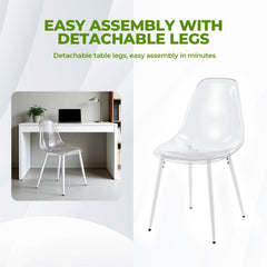 PET CHAIR 4PCS WHITE