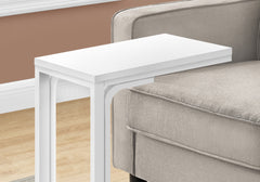 Accent Table, C-shaped, End, Side, Snack, Living Room, Bedroom, Contemporary, Modern
