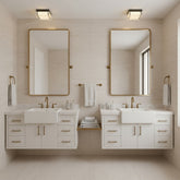 5-inch Black Integrated LED Flush Mount