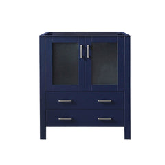 Navy Blue Bath Vanity 30 in. W x 18.25 in. D