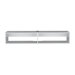Floating Tv Stand Moore, Living Room, White